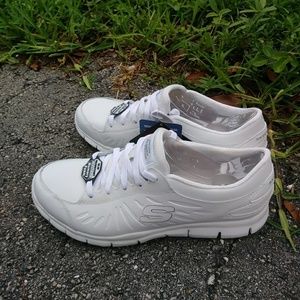 non slip work shoes with memory foam